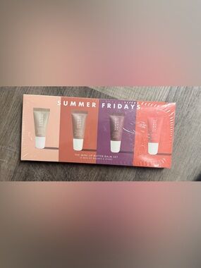 Summer Fridays Mini Lip Butter Balm Set - Peach, Coral, Plum, Nude